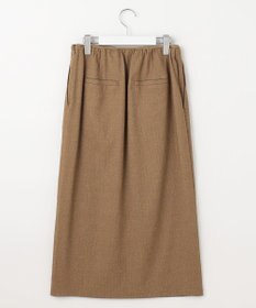 自由区 L シルクネップツイード スカート