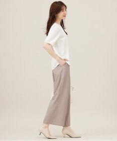 ANY SIS 【洗える】サテン プルオーバー