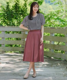 Tiaclasse パニエ付きフレアスカート