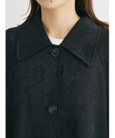 Green Parks ・ＥＬＥＮＣＡＲＥ　ＤＵＥ　ジャカードステンカラーコート