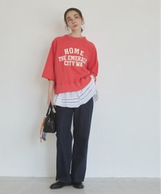 WEGO 【ANGIE VINTAGE/SMLサイズ展開】ワイドストレートデニムパンツ
