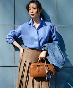 23区 L 【新色追加/見上愛さん着用】オーガニック コットンリブ タンクトップ