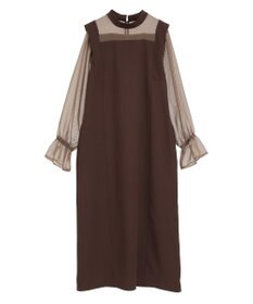 CRAFT STANDARD BOUTIQUE シアー切替えワンピース