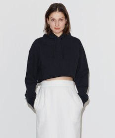 NAVE 【Nave  洗える】裏毛 クロップドパーカー