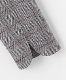 組曲 KIDS 【150-170㎝】グレンチェックジャケット＆プリーツワンピース セット