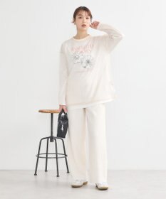 earth music&ecology シアールーズニットプルオーバー