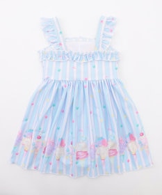 ANY KIDS 【UVカット】フリルワンピース水着