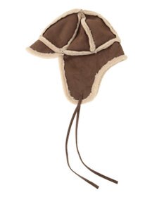 Green Parks ・ムートンフライトキャップ