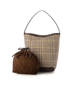 UNBILLION カシュカシュ cachecache / ツイードバケツバッグ