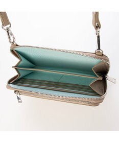 UNBILLION VERYコラボ ペルケ perche / 牛革ウォレットチェーンショルダーバッグ