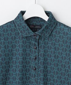 23区GOLF 【WOMEN】ＰＡＲＩＳ柄プリント 長袖シャツ