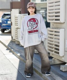 WEGO 【ユニセックス着用ITEM/MLサイズ展開】別注NEW　JACKジャガードニットプルオーバー
