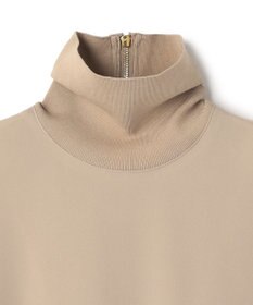 BEIGE， FLEUR / ドレープニット ネックドレス