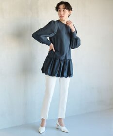 #Newans バルーンヘムブラウス