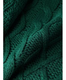 earth music&ecology ウォッシャブルケーブルプルオーバー