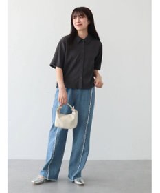 Green Parks BEST PRICE 表面カット衿付シャツ