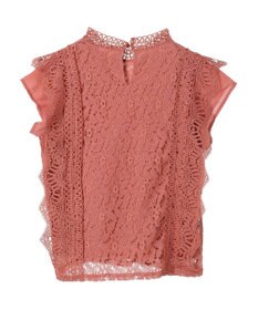 Green Parks ・Ｐｅｔｉｔ　Ｆｌｅｕｒ　フレンチレーシ－ブラウス