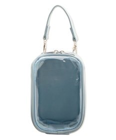 WEGO 【痛バ＆推し活グッズ】2WAYワイドクリアウィンドウぬいポーチ