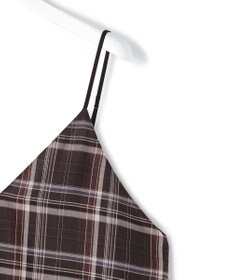 23区 【先行予約】ハイツイストシアーチェック キャミソールワンピース