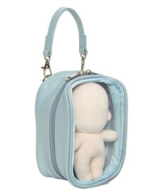WEGO 【痛バ＆推し活グッズ】2WAYワイドクリアウィンドウぬいポーチ