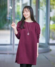 Tiaclasse 【洗える】裏起毛チュニック