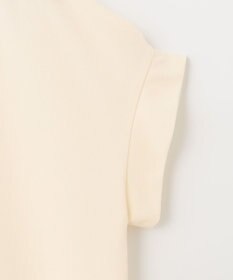 組曲 L 【洗える】バイカラージョーゼットスキッパー ブラウス