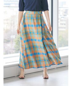 AMERICAN HOLIC ラップ風チェックスカート