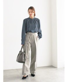 Te chichi パターンアソートボウタイブラウス