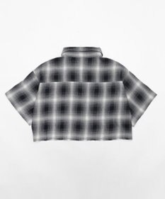 WEGO ショートチェックシャツ（S）