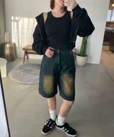 WEGO 【カップ付きインナー/SMサイズ展開】なちゅ盛れカップインアメスリタンク