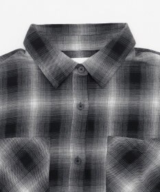 WEGO ショートチェックシャツ（S）