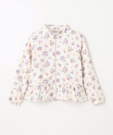 ANY KIDS フード取り外し 総柄 ブルゾン