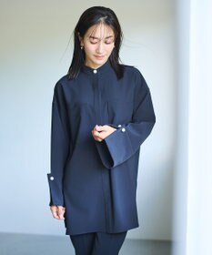 #Newans 【セレモニーにも】パールボタンビッグブラウス