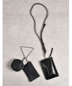 LA BAGAGERIE 【MONICA】トライアングルマルチショルダーバッグ