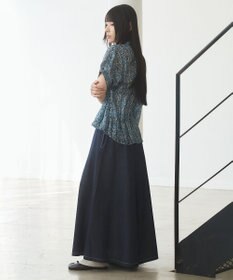 J.PRESS YORK STREET 【WOMEN】ライトダンガリー デニムスカート