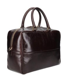 INTER-CHAUSSURES 【CHRISTIAN VILLA】ボックスシルエットレザーハンドバッグ