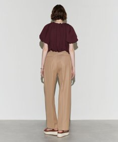 NAVE 【Nave 　洗える・接触冷感】クロップドジャージーブラウス