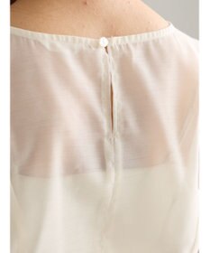 Te chichi ナローリボンシアーペプラムブラウス《2025Autumn catalog vol.2 item》