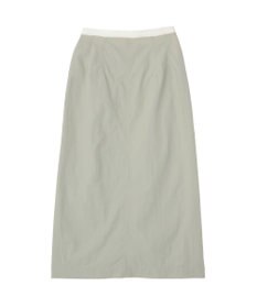 CRAFT STANDARD BOUTIQUE ナイロンダブルウエストIラインスカート