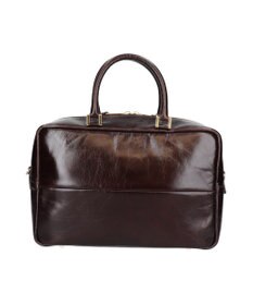 INTER-CHAUSSURES 【CHRISTIAN VILLA】ボックスシルエットレザーハンドバッグ