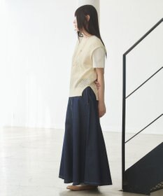 J.PRESS YORK STREET 【WOMEN】ライトダンガリー デニムスカート