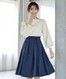 Tiaclasse ポケットフレアスカート