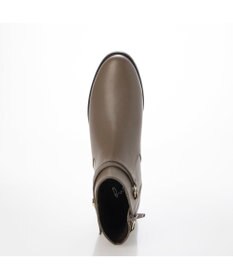 ing <ing>ベルトデザインフラットショートブーツ