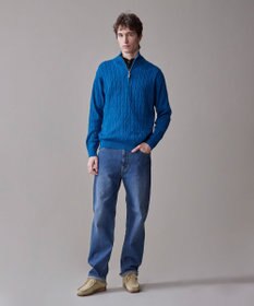 J.PRESS MEN インディゴストレッチデニム パンツ