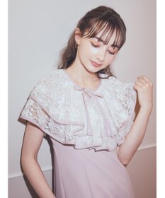 earth music&ecology ＳＥＴ２点レースボレロ＋キャミワンピース