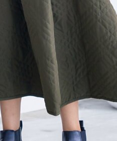 Tiaclasse ミモレ丈中綿スカート