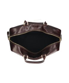 INTER-CHAUSSURES 【CHRISTIAN VILLA】ボックスシルエットレザーハンドバッグ