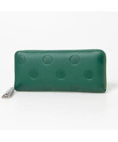 UNBILLION ペルケ perche / ドット型押し・ジャバラカード長財布