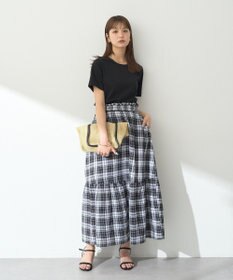 earth music&ecology クリンクルスカート