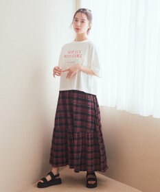 earth music&ecology クリンクルスカート